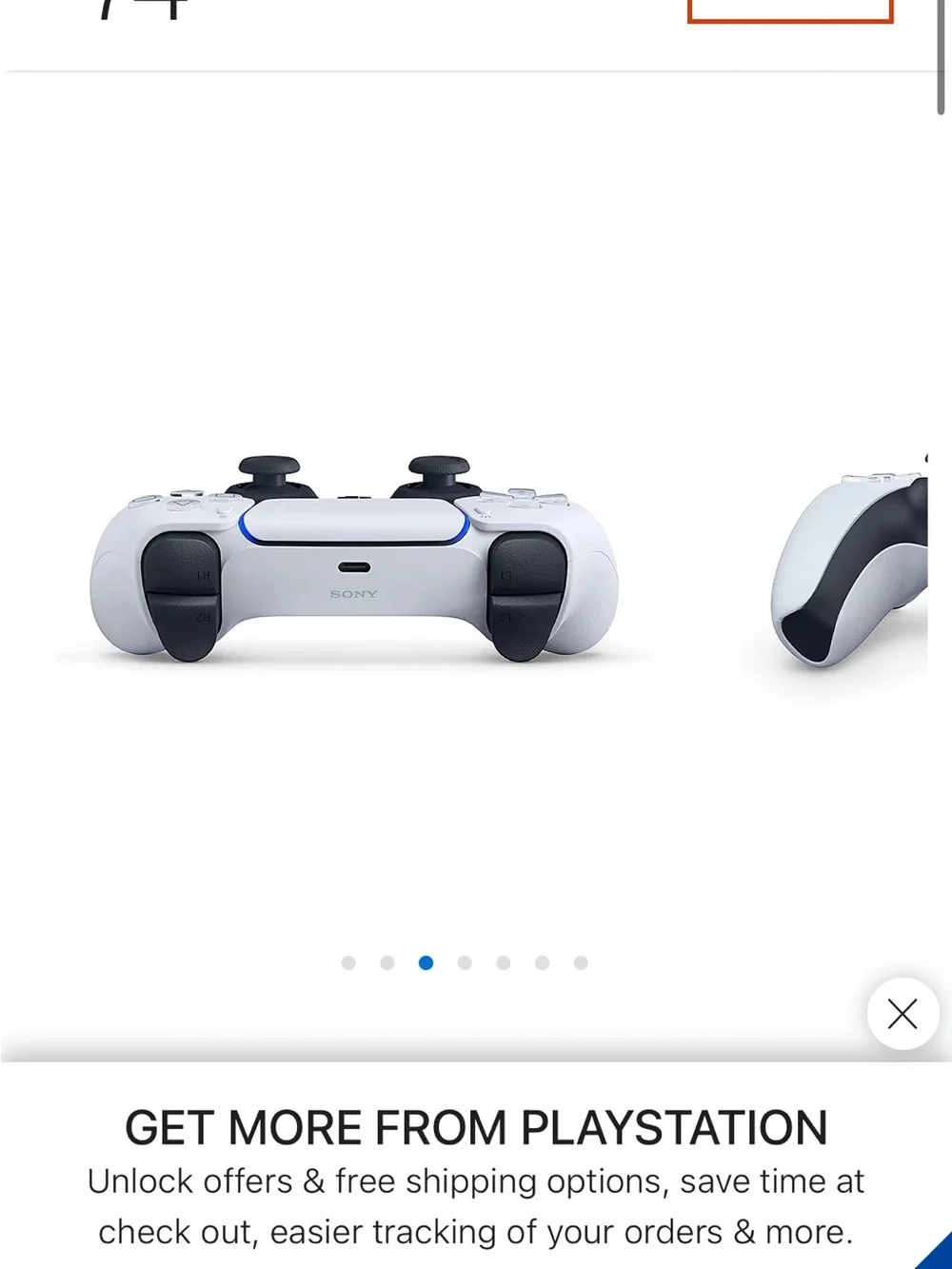 Sony DualSense Wireless Controllers in White and Black - Pair with Cable